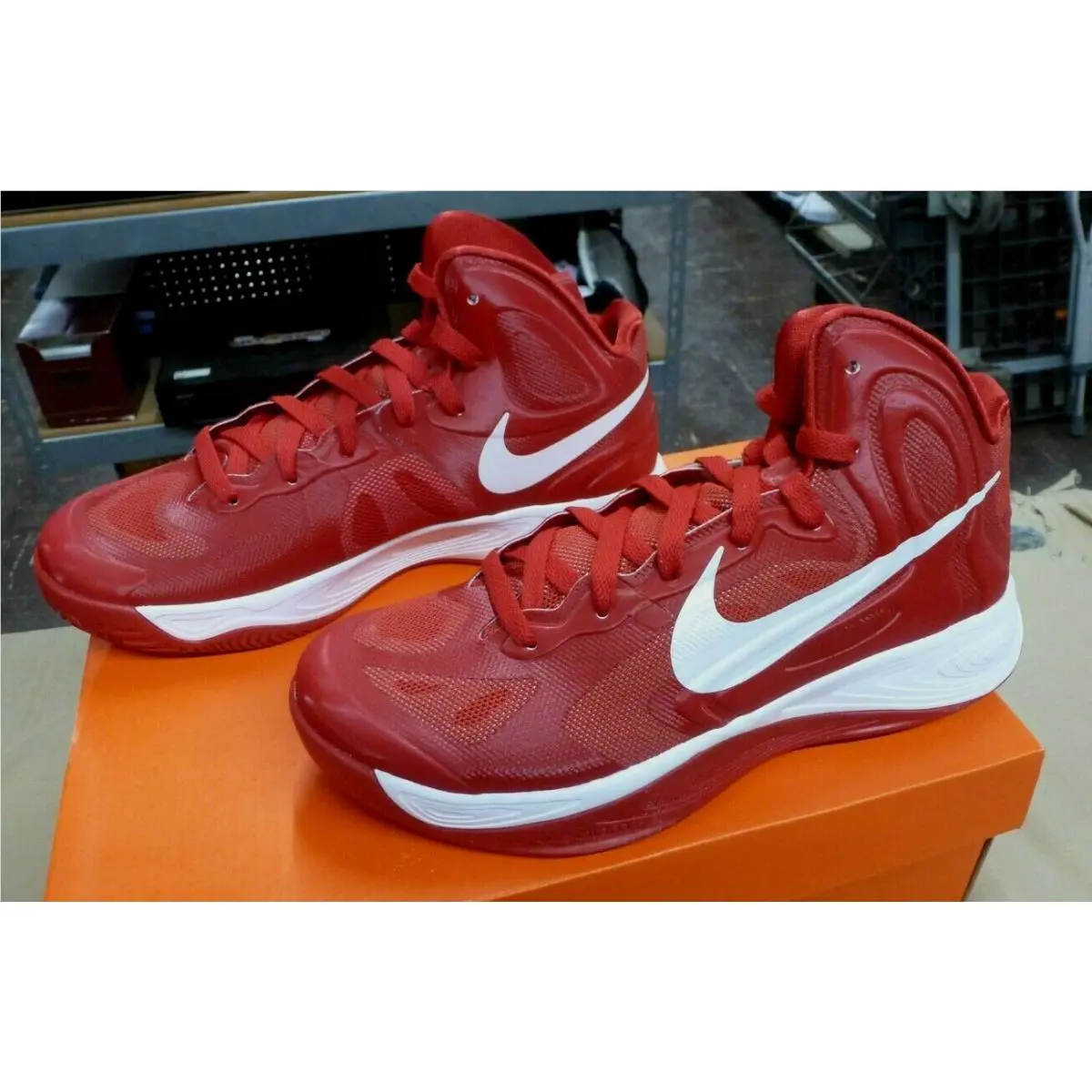 Nike shoes - Hyperfuse TB - Hyperfuse - 525021-600 - Red 2