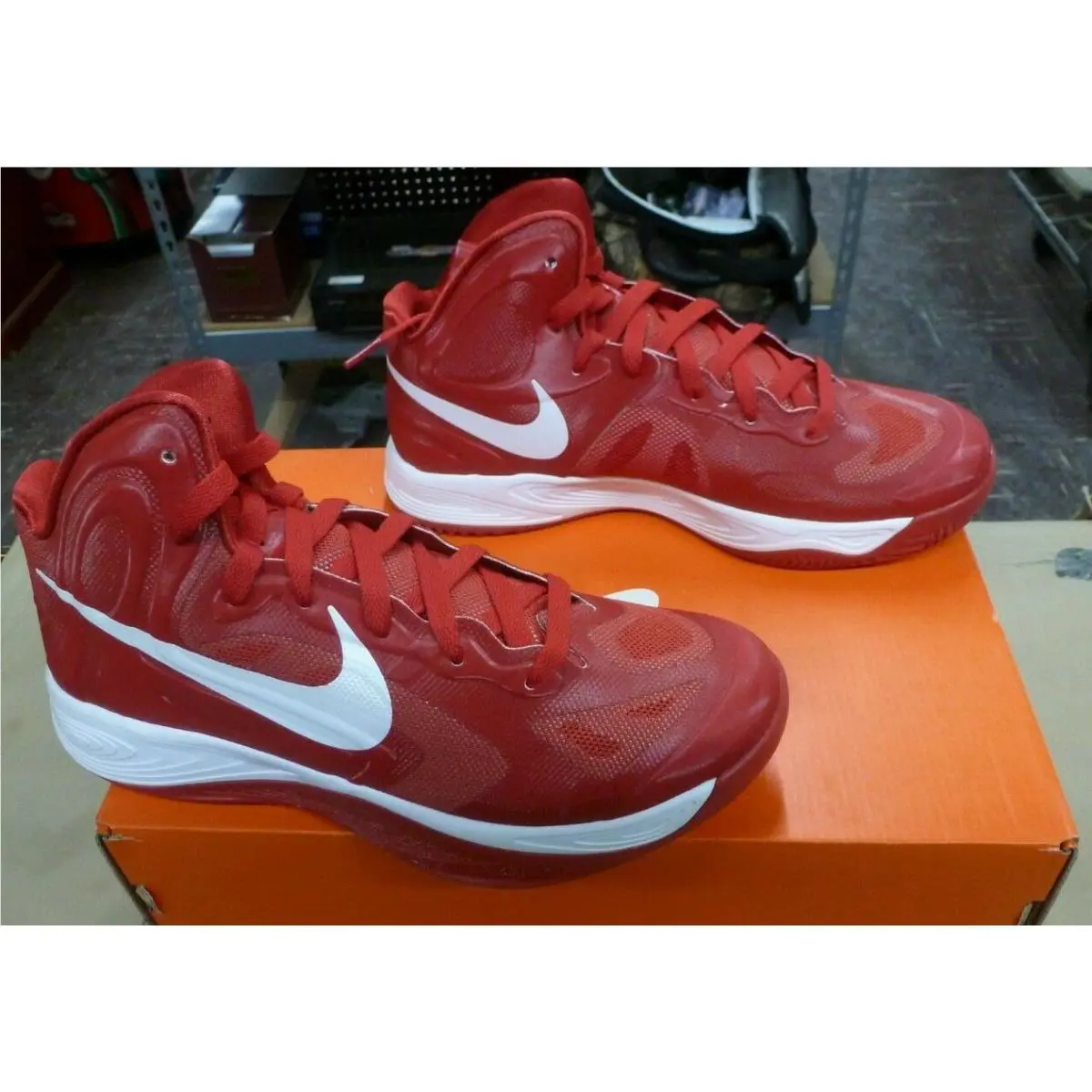Nike shoes - Hyperfuse TB - Hyperfuse - 525021-600 - Red 3