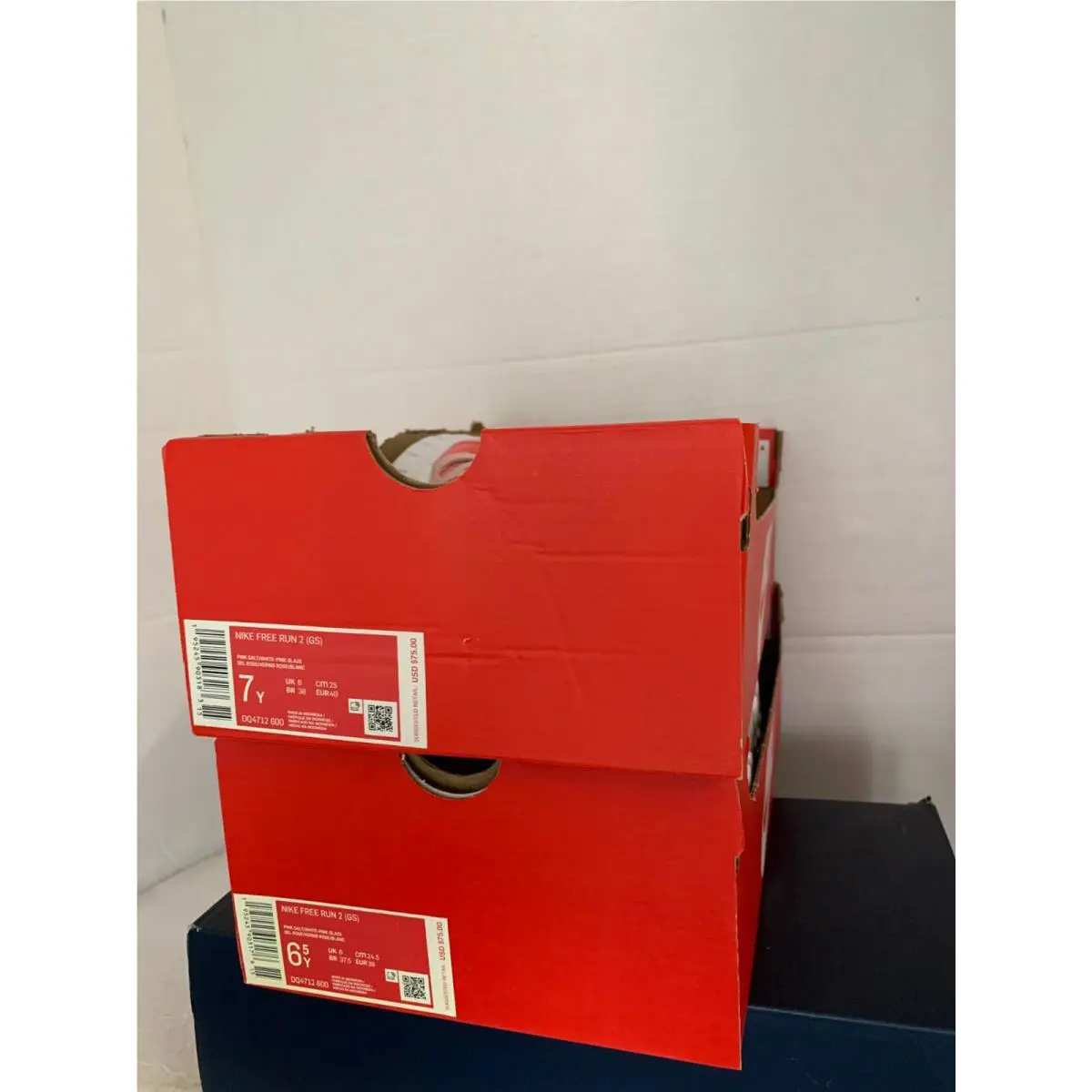 Nike shoes - Nike Free Run 2 - Free Run - PINK SALT/WHITE-PINK GLAZE 10