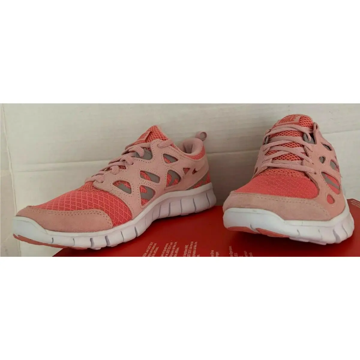 Nike shoes - Nike Free Run 2 - Free Run - PINK SALT/WHITE-PINK GLAZE 0