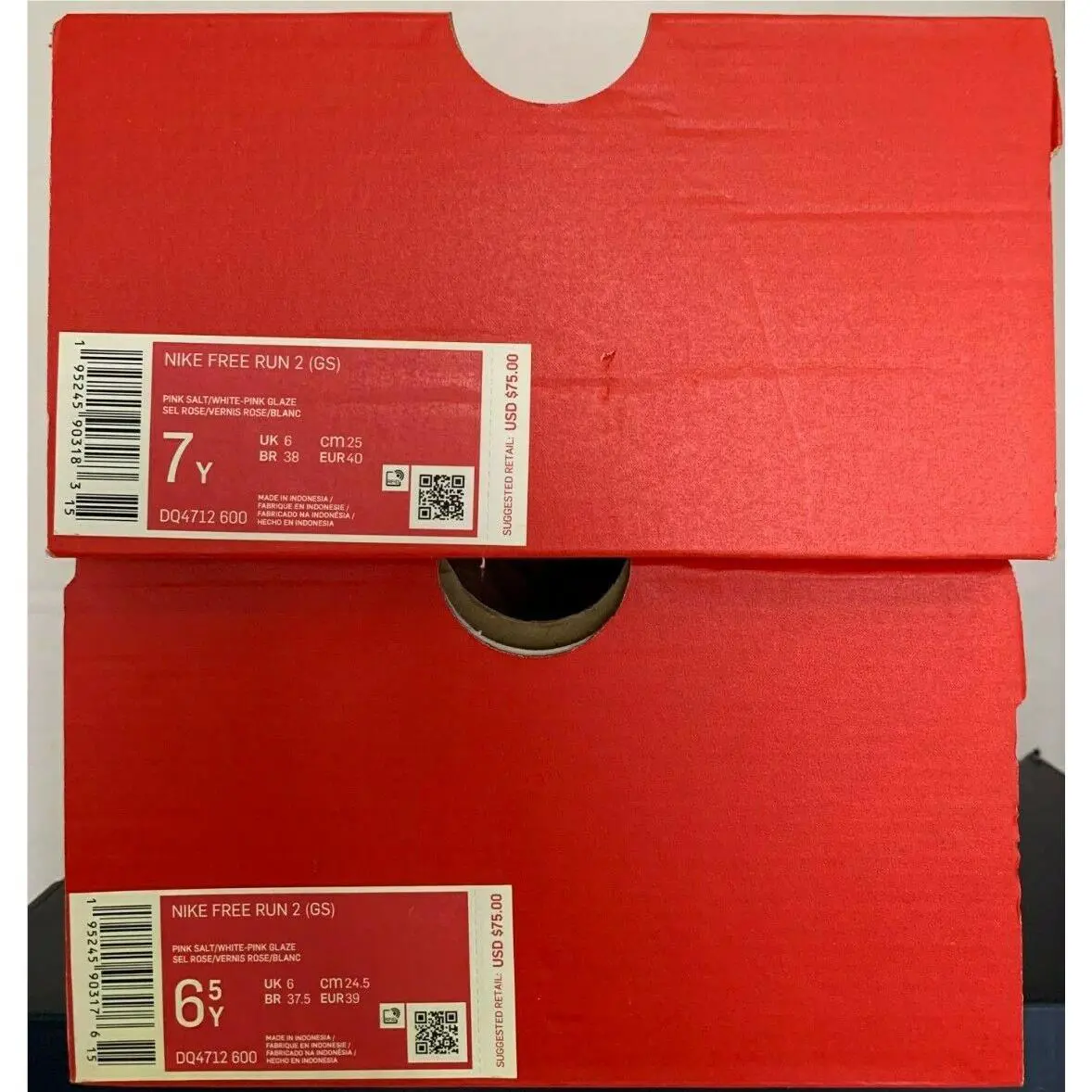 Nike shoes - Nike Free Run 2 - Free Run - PINK SALT/WHITE-PINK GLAZE 5
