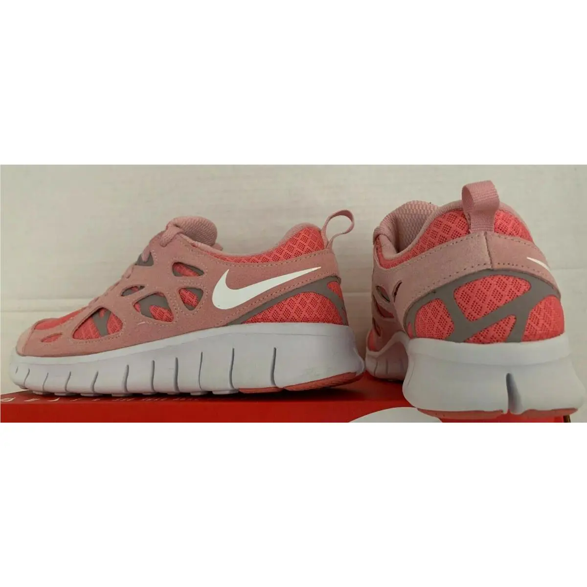 Nike shoes Free Run - PINK SALT/WHITE-PINK GLAZE 13