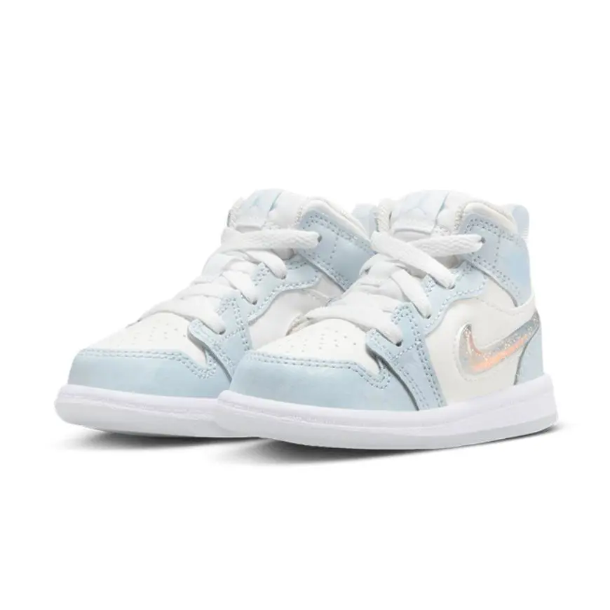 Nike shoes - Jordan 1 Mid - Mid - Blue Tint/Summit White/White/Ice Blue 1