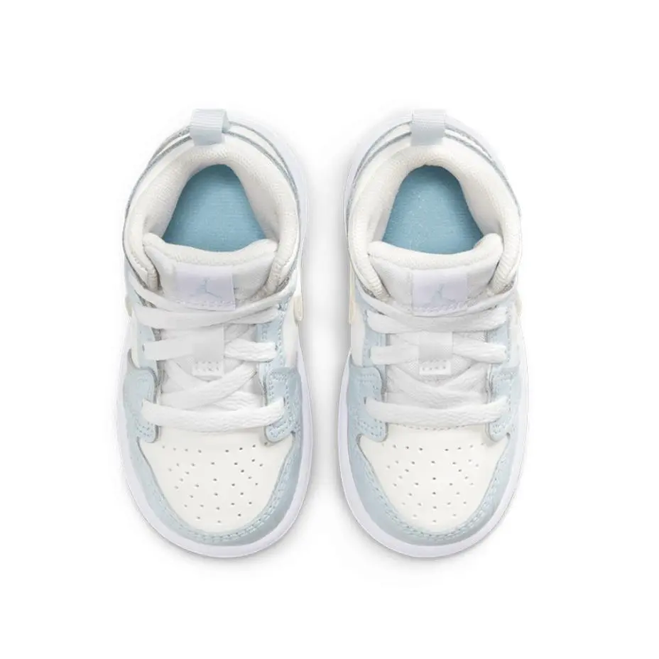 Nike shoes - Jordan 1 Mid - Mid - Blue Tint/Summit White/White/Ice Blue 11