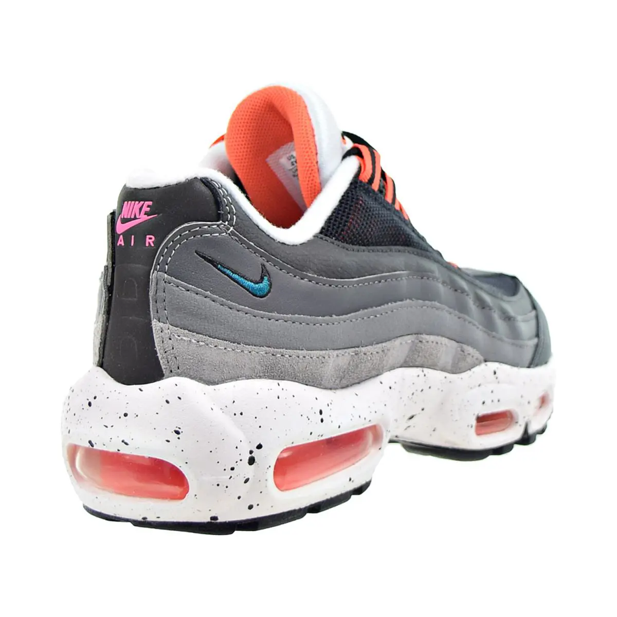 Nike shoes - Black-Turf Orange-White 1