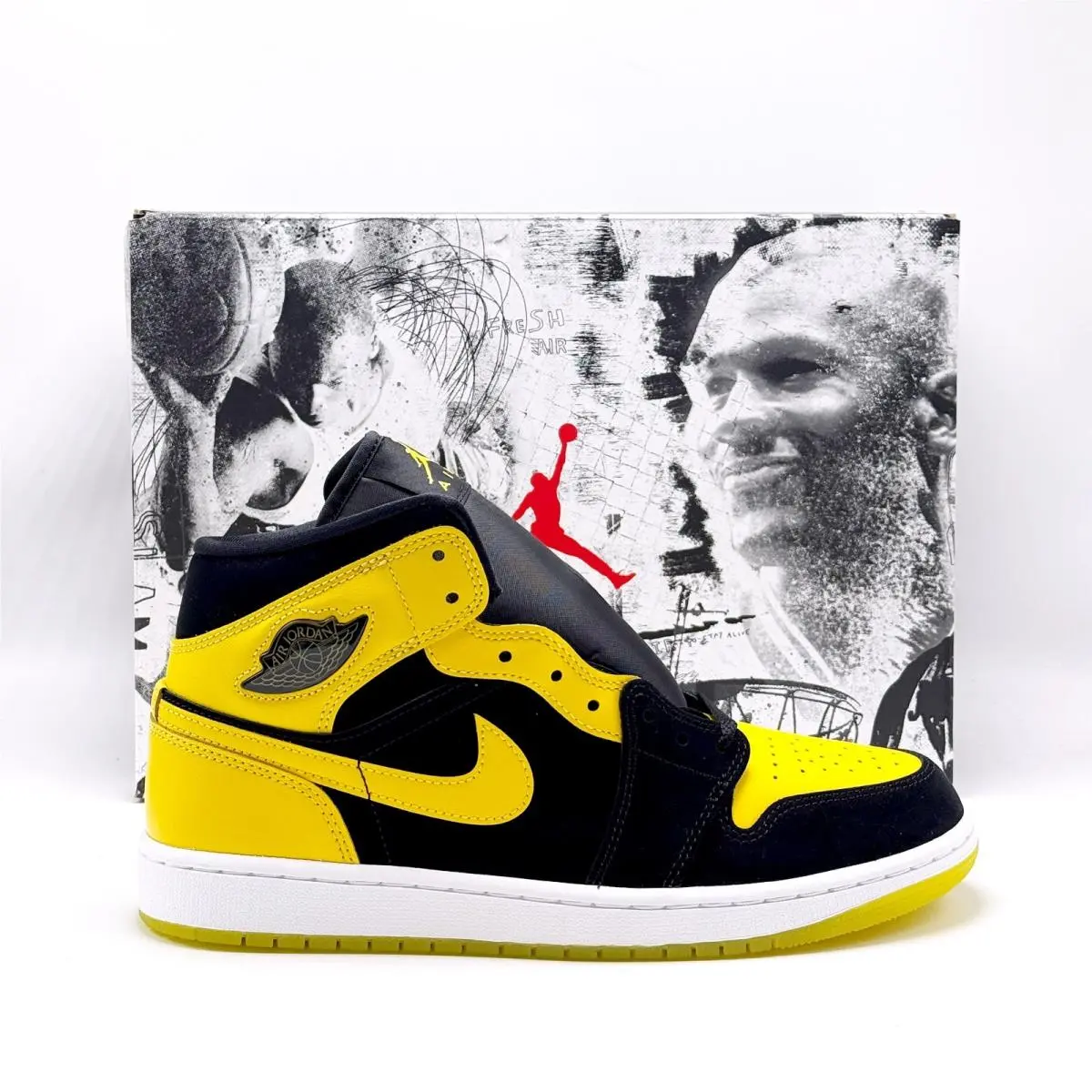 Nike shoes - Air Jordan 1 Mid SE - HJ6654-071 - Yellow 5