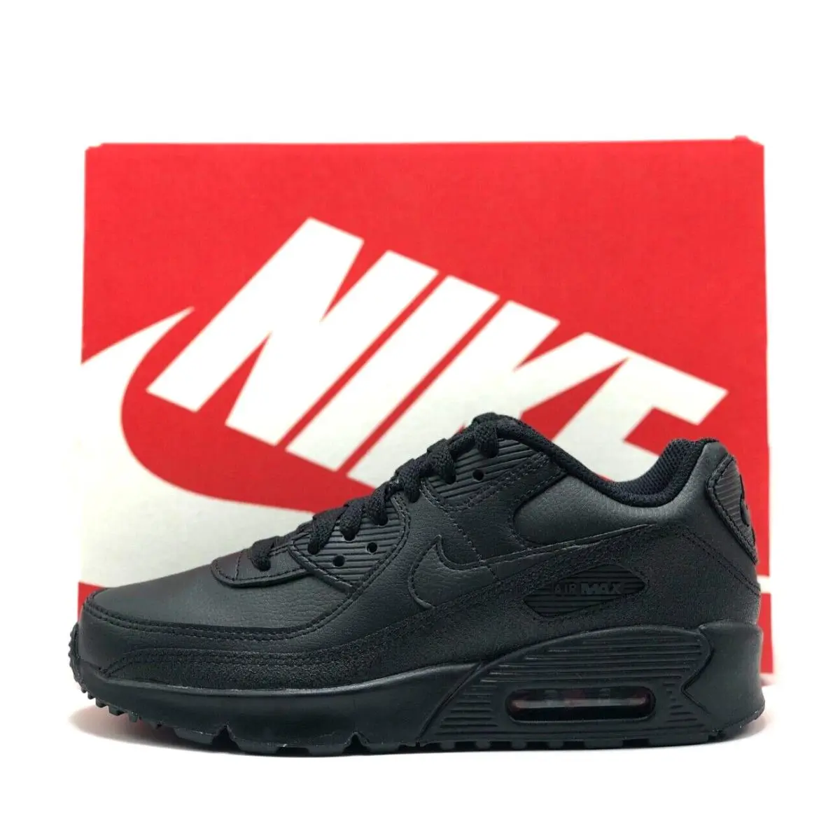 Nike shoes - Nike Air Max 90 GS - Black 6