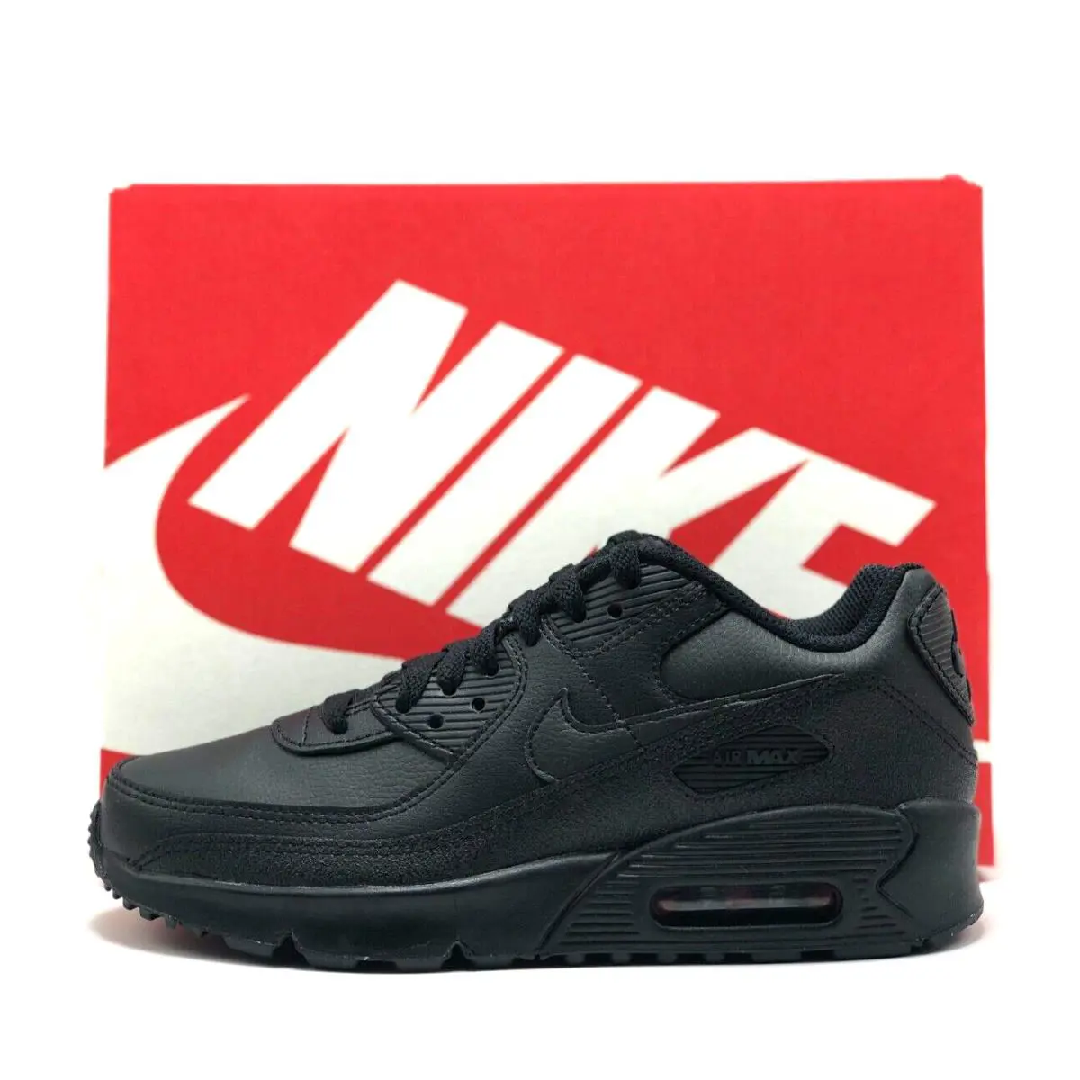 Nike shoes - Nike Air Max 90 GS - Black 6
