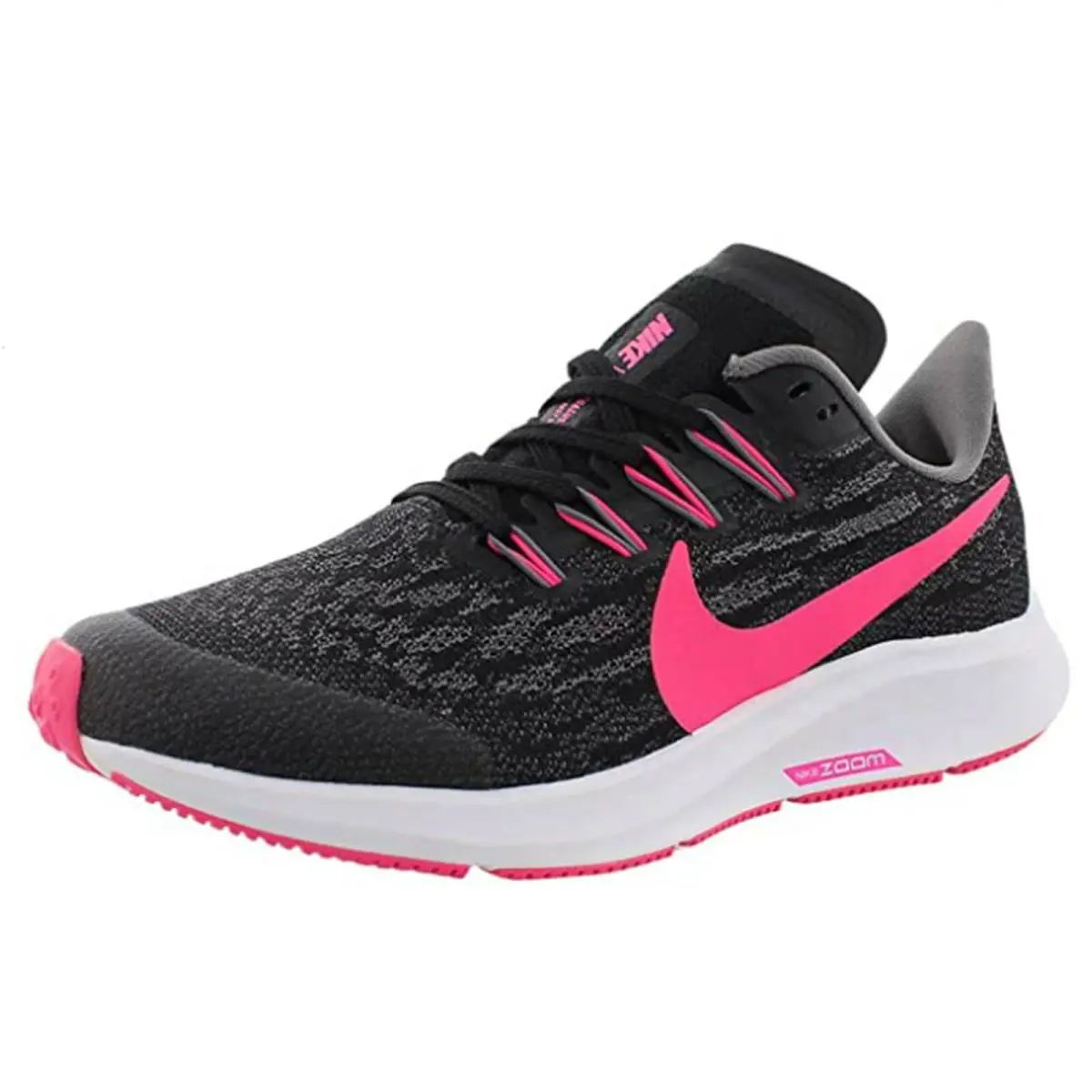 Nike shoes - Nike Air Zoom Pegasus 36 - BLACK/HYPER PINK-GUNSMOKE 5