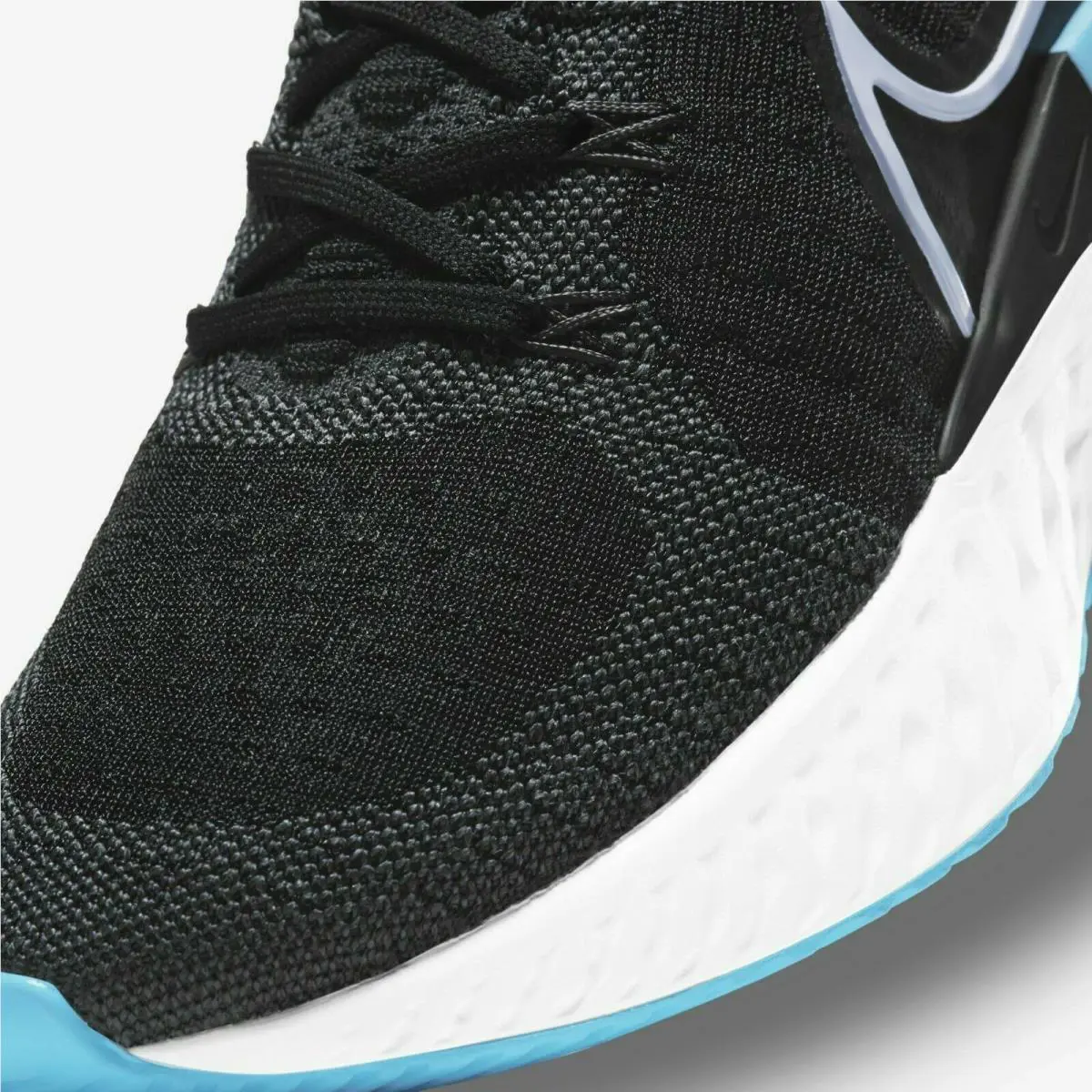 Nike shoes - Flyknit - Flyknit - CT2423-003 - Anthracite Ghost Black White Aqua Blue 6