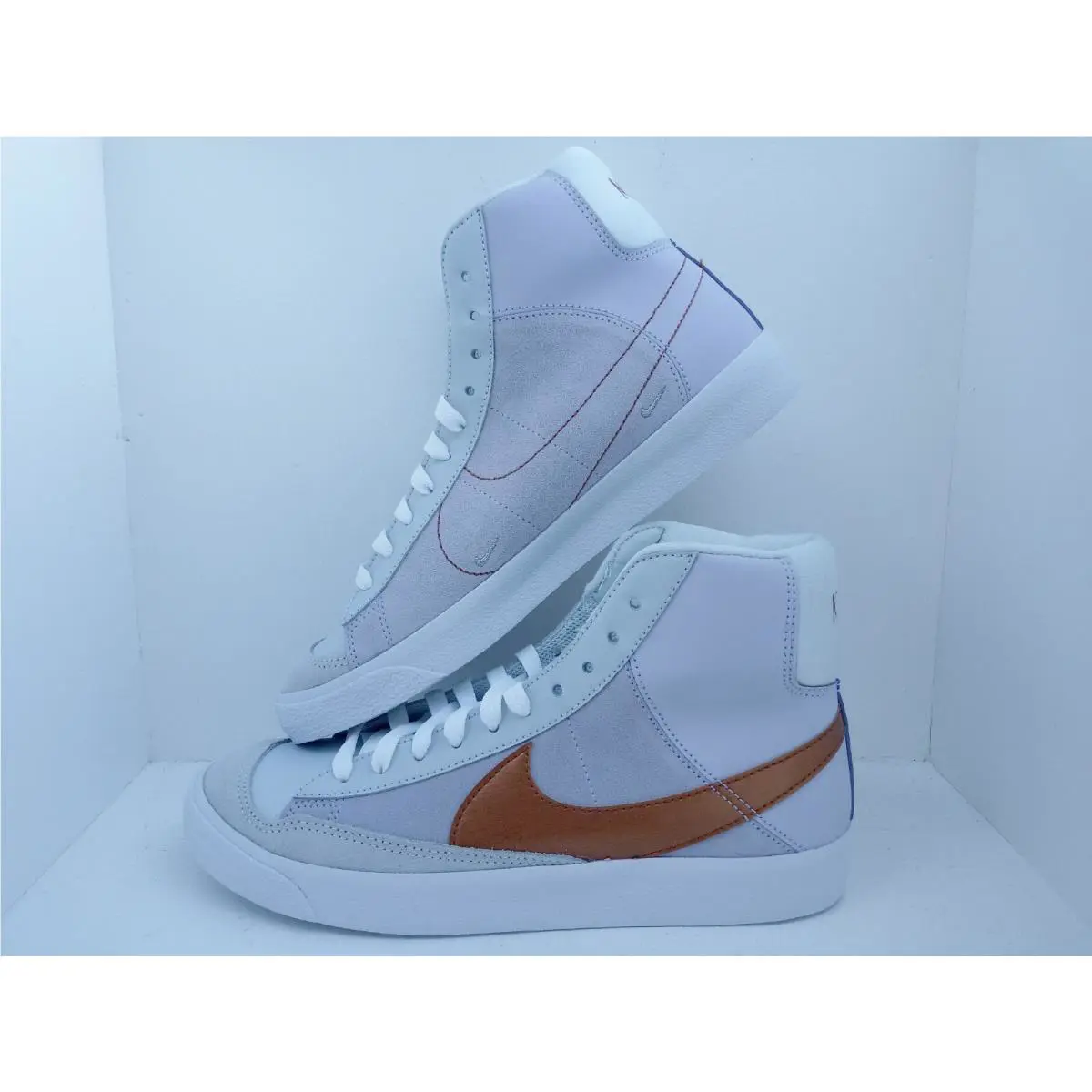 Nike shoes - NIKE BLAZER MID `77 (GS) - DQ6084-500 - BARELY PURPLE/METALLIC COPPER 10