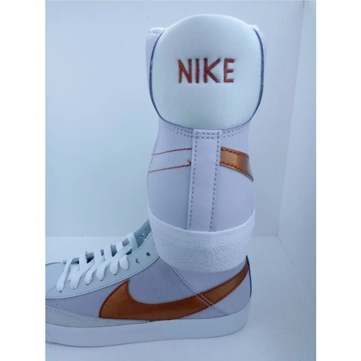 Nike shoes - NIKE BLAZER MID `77 (GS) - DQ6084-500 - BARELY PURPLE/METALLIC COPPER 11