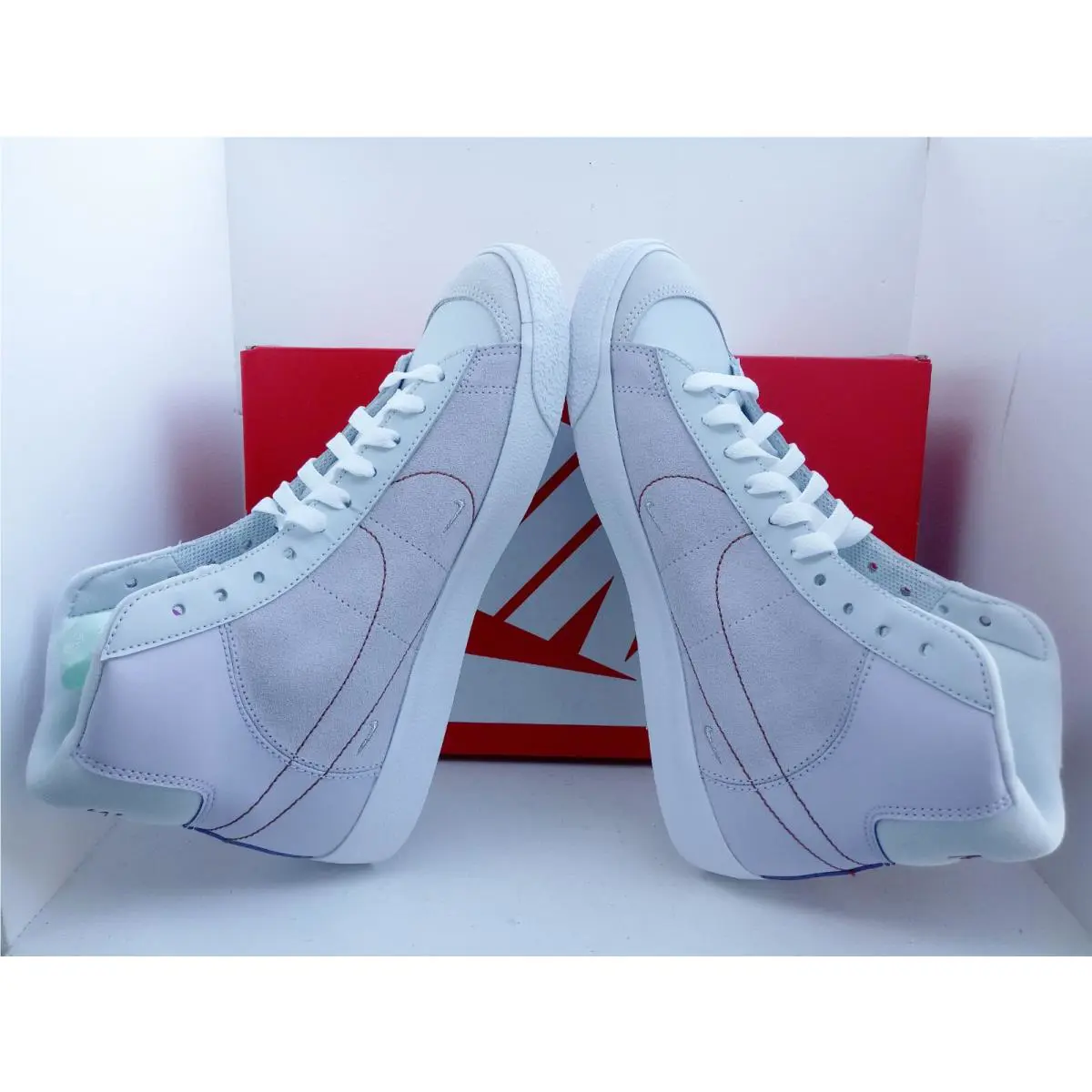 Nike shoes - NIKE BLAZER MID `77 (GS) - DQ6084-500 - BARELY PURPLE/METALLIC COPPER 2