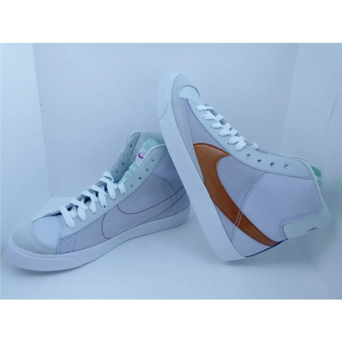 Nike shoes - NIKE BLAZER MID `77 (GS) - DQ6084-500 - BARELY PURPLE/METALLIC COPPER 20