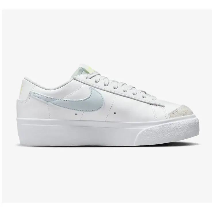 Nike shoes - Nike Blazer Low Platform - Blazer Low Platform - DJ0292-112 - White/Blue Tint Light Lemon 0