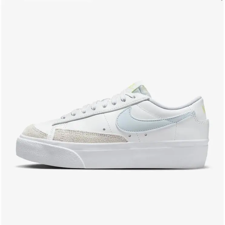 Nike shoes - Nike Blazer Low Platform - Blazer Low Platform - DJ0292-112 - White/Blue Tint Light Lemon 1