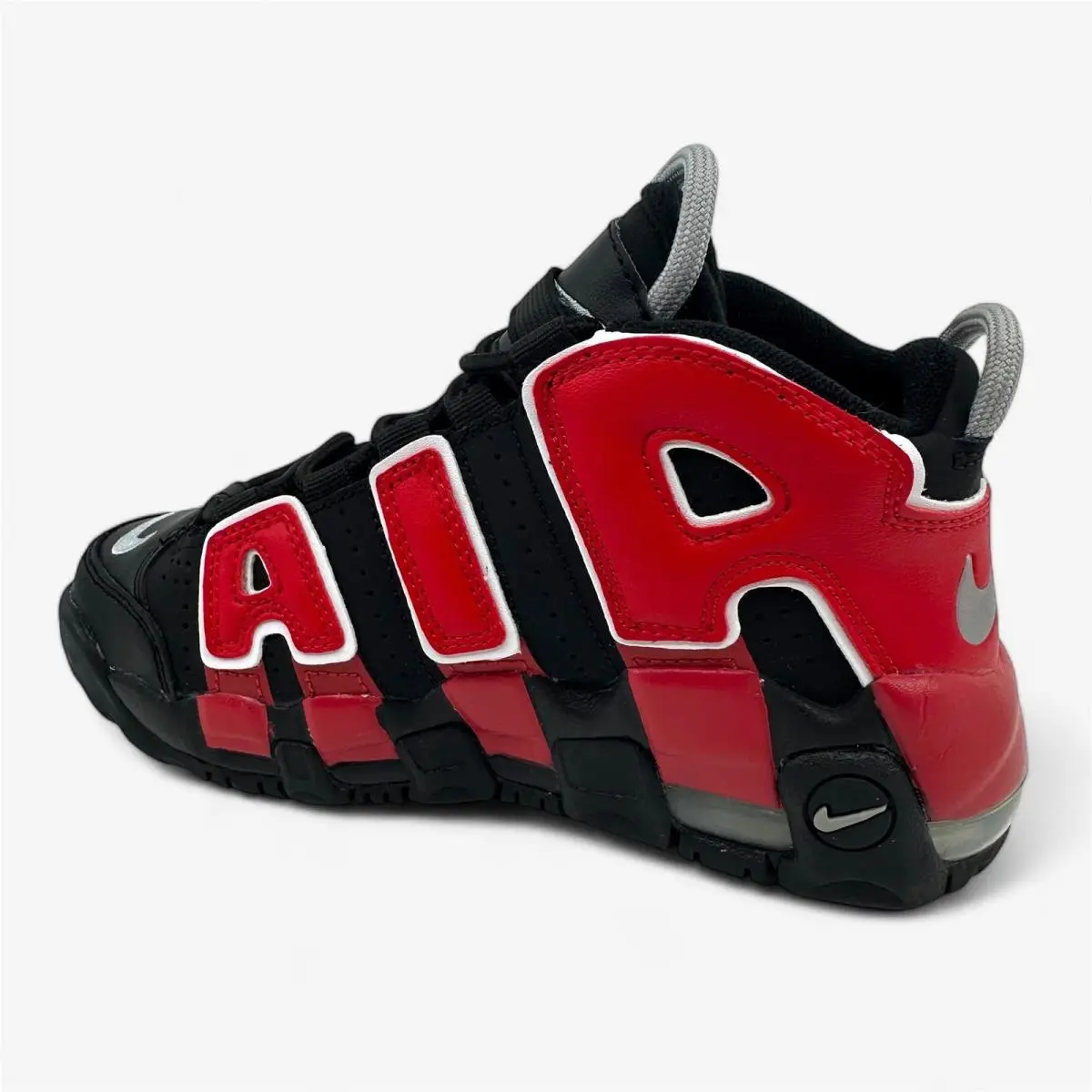 Nike shoes - Nike Air More Uptempo - Air More Uptempo - DM0019 001 - Black, Manufacturer: Black University Red 1