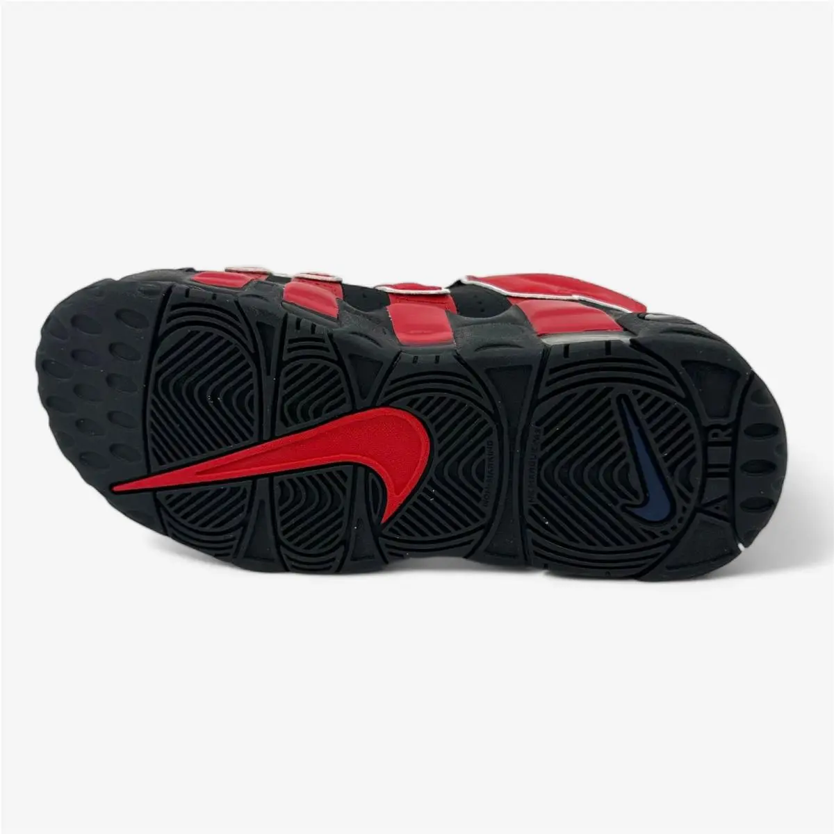 Nike shoes - Nike Air More Uptempo - Air More Uptempo - DM0019 001 - Black, Manufacturer: Black University Red 4