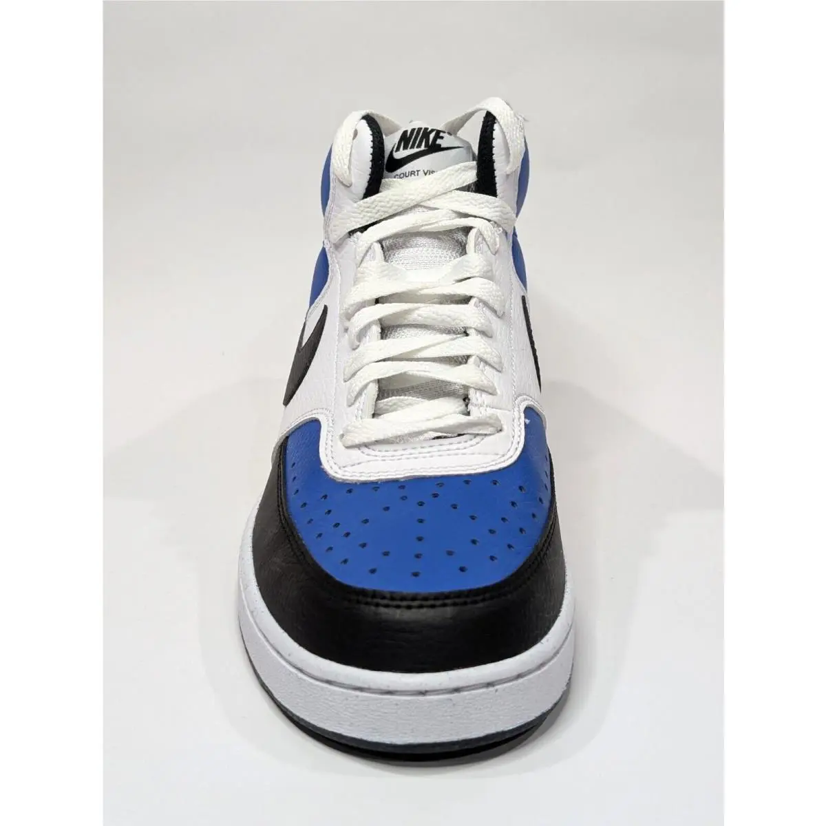 Nike shoes - Nike Court Vision Mid - Court Vision Mid - FQ8740-480 - Game Royal/Black/White 5