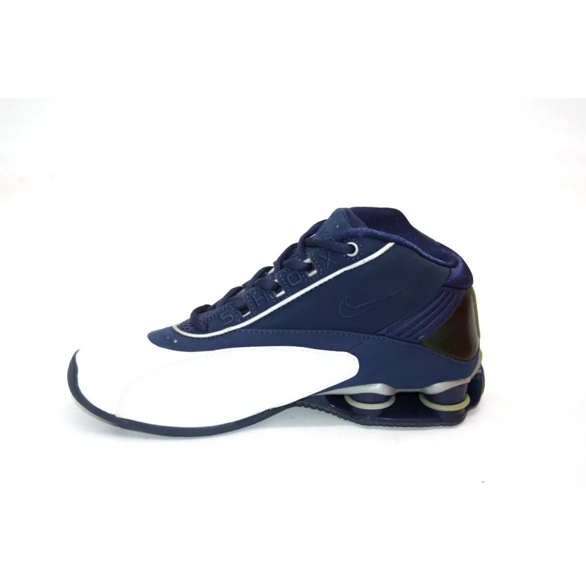 Nike shoes - NIKE SHOX STATUS - SHOX STATUS - MIDNIGHT NAVY/METALLIC SILVER 1