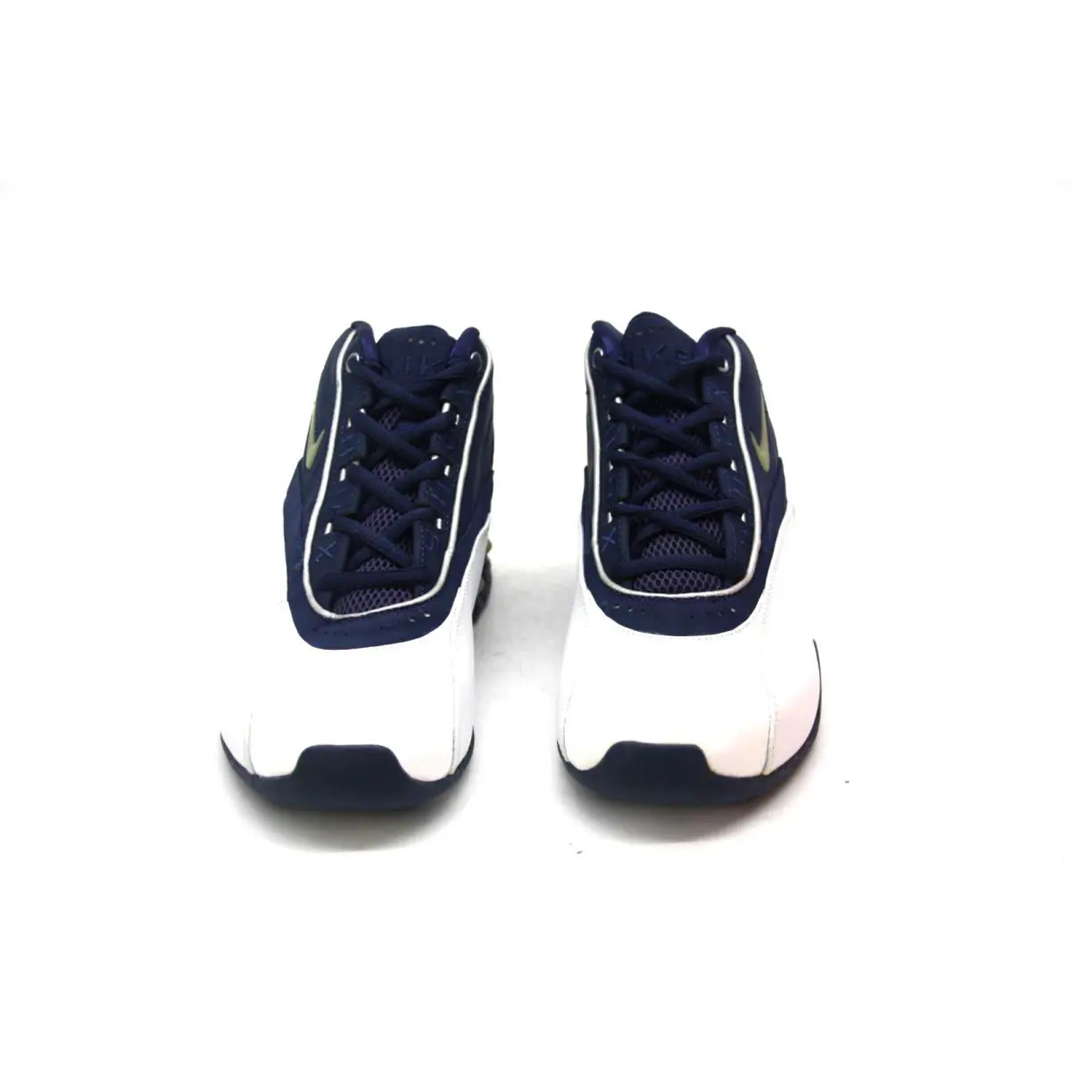 Nike shoes - NIKE SHOX STATUS - SHOX STATUS - MIDNIGHT NAVY/METALLIC SILVER 3