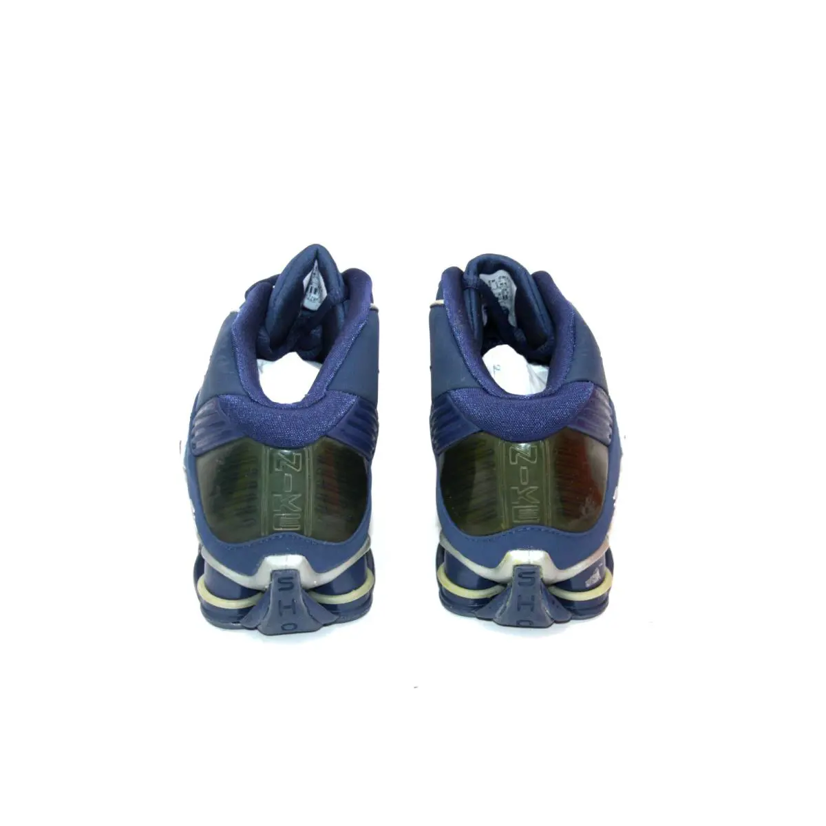 Nike shoes - NIKE SHOX STATUS - SHOX STATUS - MIDNIGHT NAVY/METALLIC SILVER 4