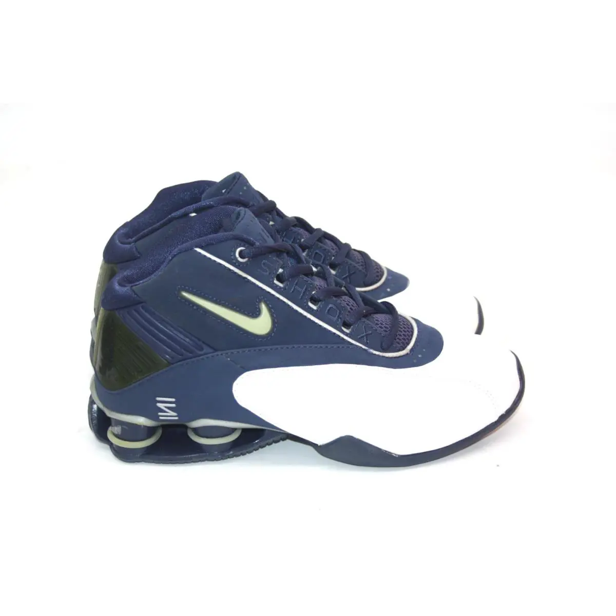 Nike shoes - NIKE SHOX STATUS - SHOX STATUS - MIDNIGHT NAVY/METALLIC SILVER 5