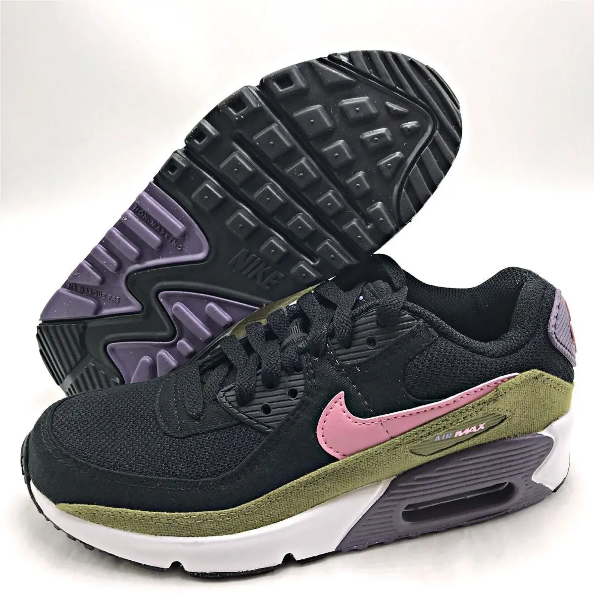 Nike shoes - Nike Air Max 90 - Air Max - DX3091001 - BLACK/PILGRIM/CANYON PURPLE/ELEMENTAL PINK 2