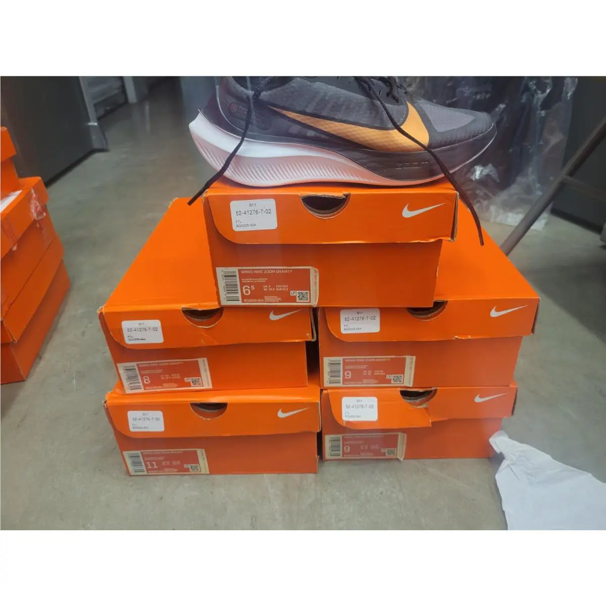 Nike shoes - Nike Zoom Gravity - Zoom Gravity - BQ3203-004 - Black 6