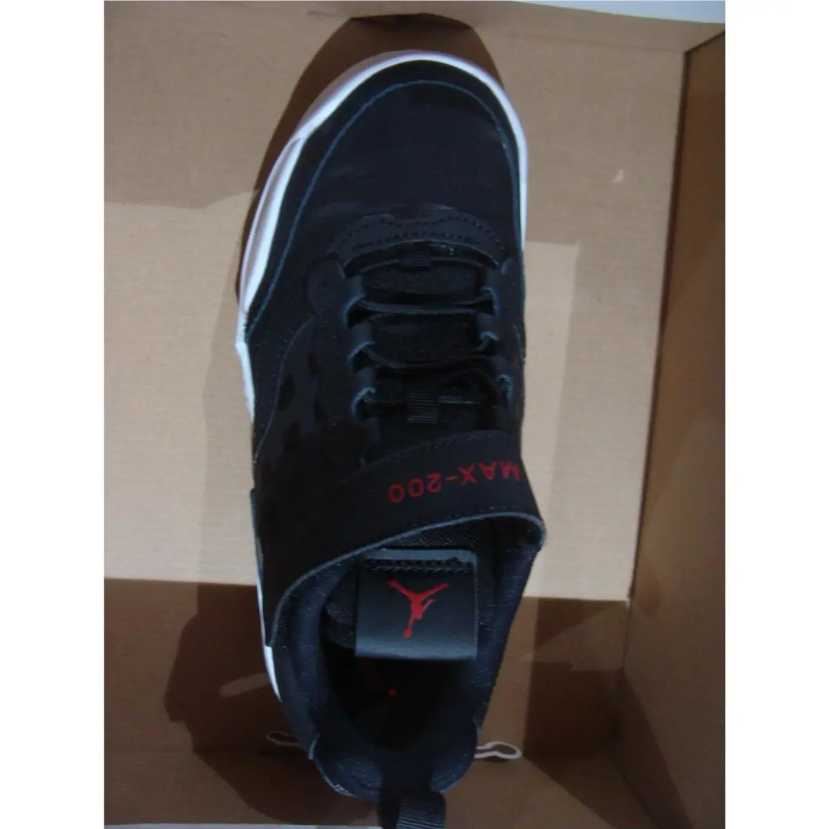 Nike shoes - Jordan Max 200 - Max - BLACK/GYM RED WHITE 0