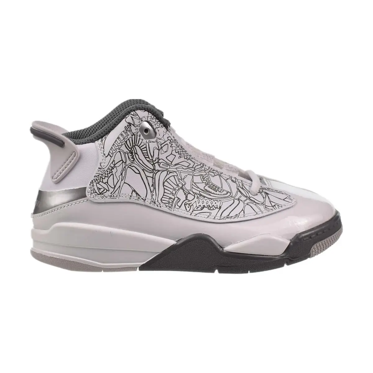 Nike shoes - White-Cool Grey 5