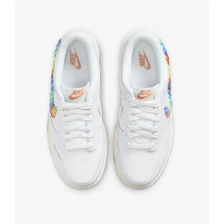 Nike shoes - Rainbow Lace Swoosh/White 3