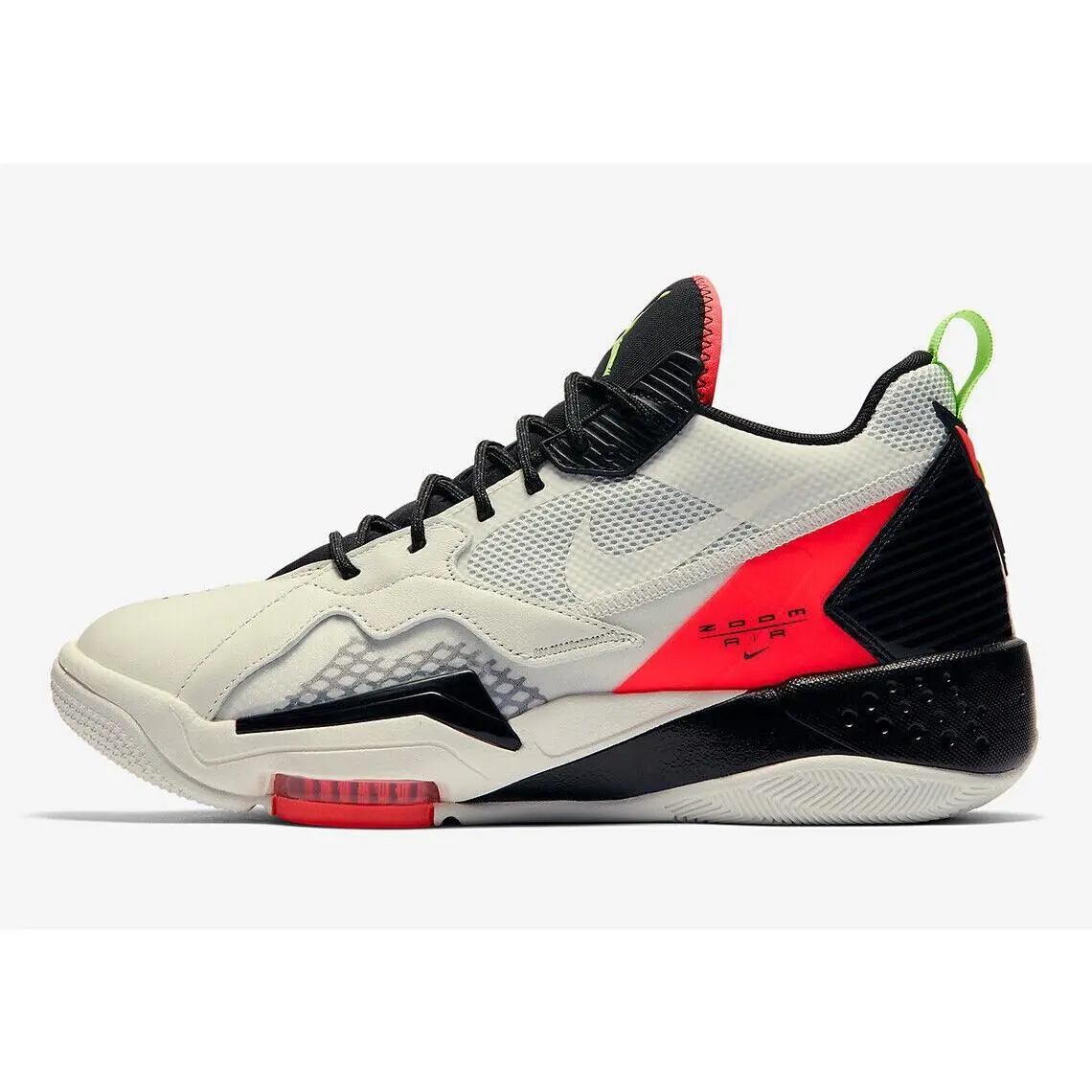 Nike shoes - Air Jordan Zoom `92 - Air Zoom - CK9183-100 - Sail/Black/Flash Crimson/Electric Green 0