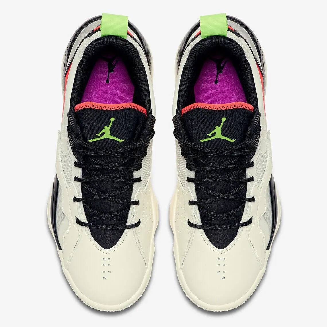 Nike shoes - Air Jordan Zoom `92 - Air Zoom - CK9183-100 - Sail/Black/Flash Crimson/Electric Green 8
