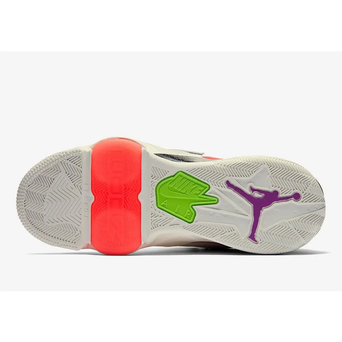 Nike shoes - Air Jordan Zoom `92 - Air Zoom - CK9183-100 - Sail/Black/Flash Crimson/Electric Green 9