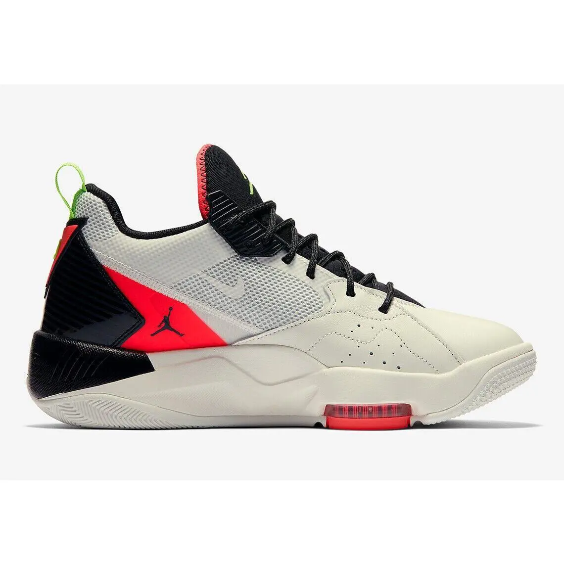 Nike shoes - Air Jordan Zoom `92 - Air Zoom - CK9183-100 - Sail/Black/Flash Crimson/Electric Green 7
