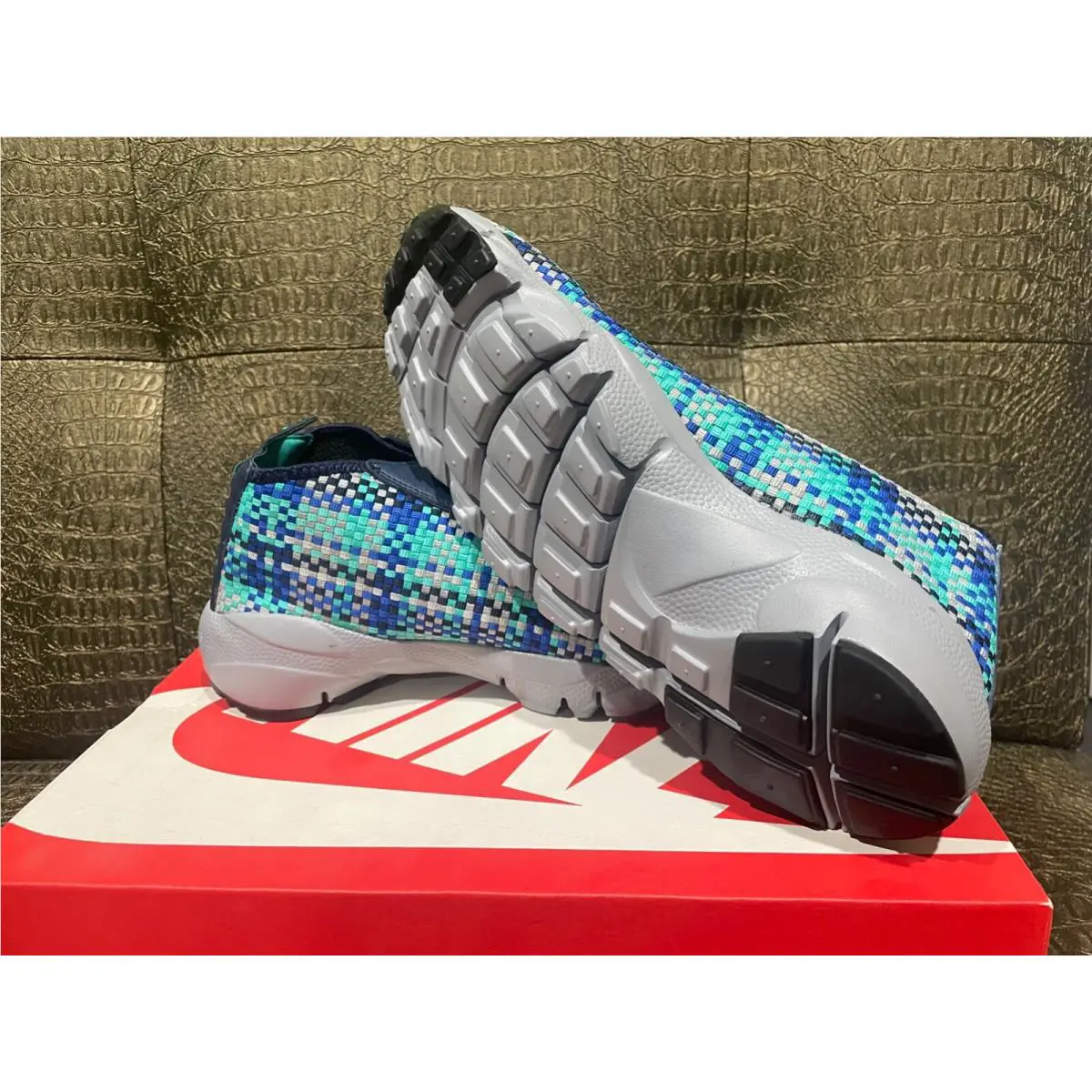 Nike shoes - 652822400 - 652822 400 - Blue, Manufacturer: Mid Navy / Hyper Jade - Game Royal - Mttlc Silver 3