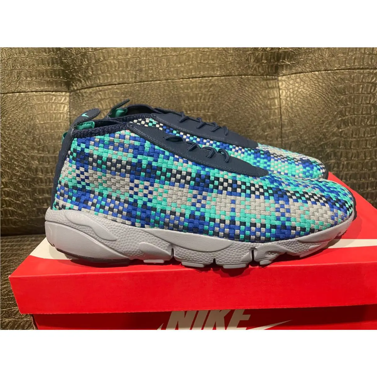 Nike shoes - 652822400 - 652822 400 - Blue, Manufacturer: Mid Navy / Hyper Jade - Game Royal - Mttlc Silver 4