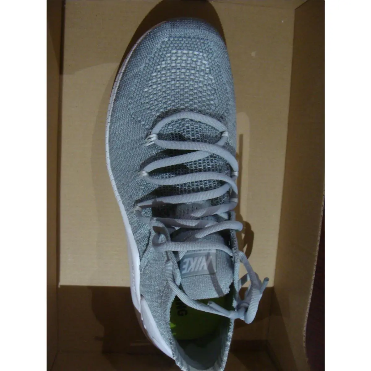 Nike shoes - Nike Free TR Flyknit - Free Flyknit - WOLF GREY/WHITE 0