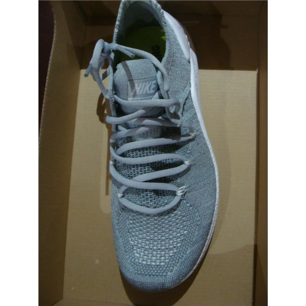 Nike shoes - Nike Free TR Flyknit - Free Flyknit - WOLF GREY/WHITE 1
