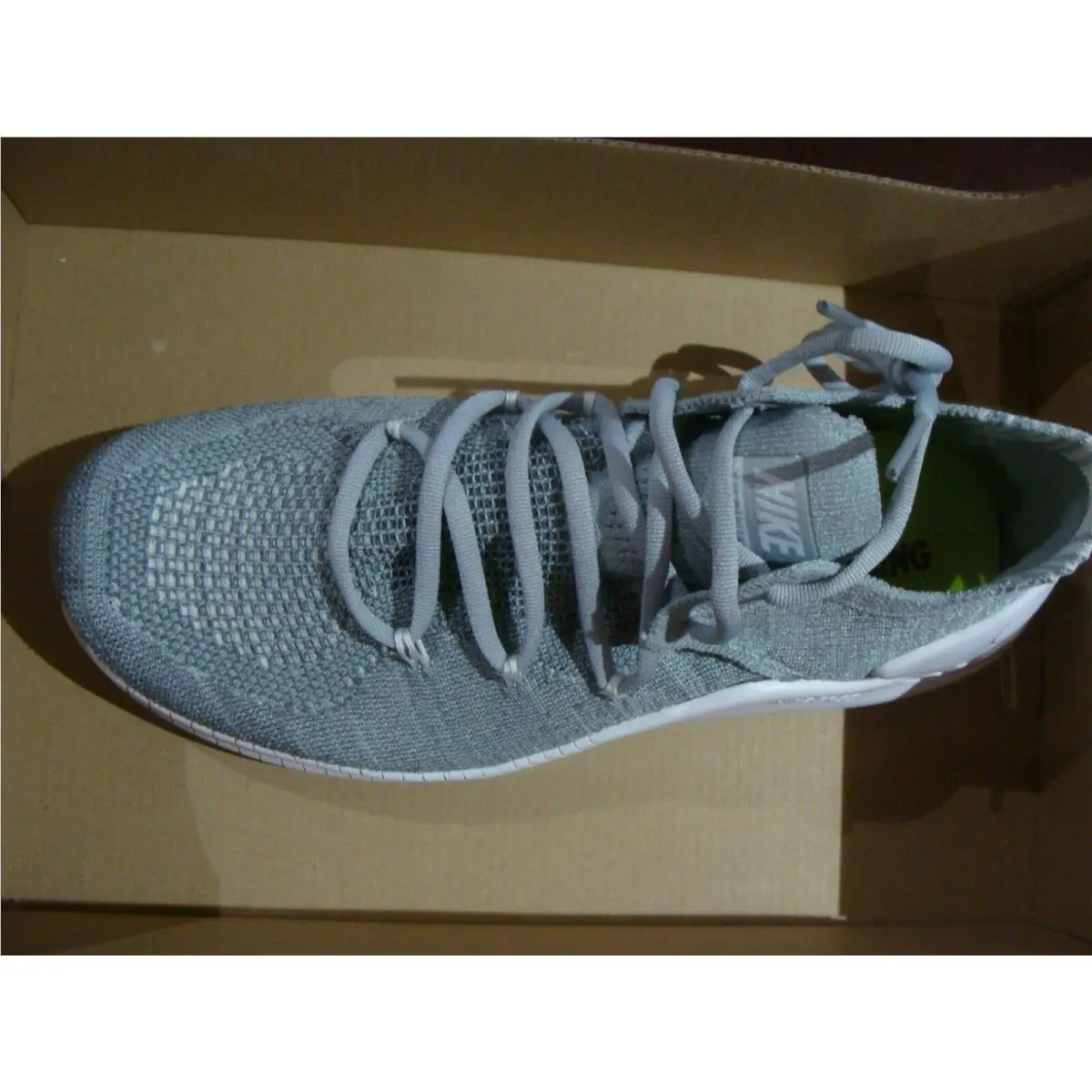 Nike shoes - Nike Free TR Flyknit - Free Flyknit - WOLF GREY/WHITE 2
