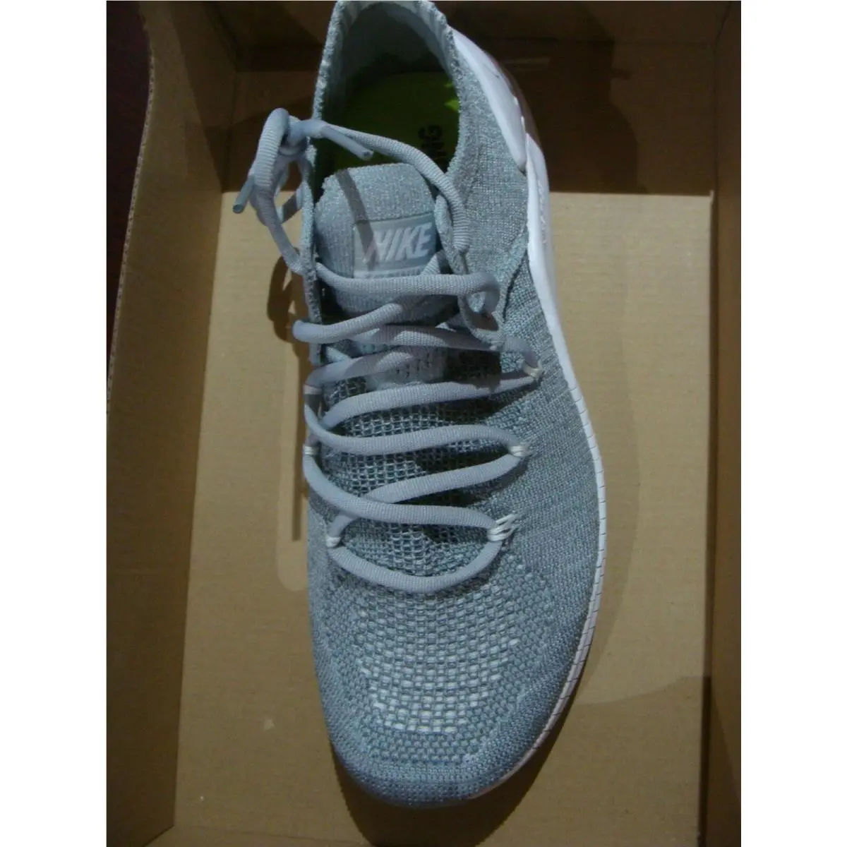 Nike shoes - Nike Free TR Flyknit - Free Flyknit - WOLF GREY/WHITE 7