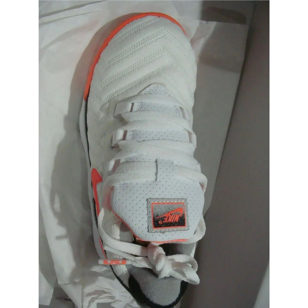 Nike shoes - WHITE/HOT LAVA FLT SILVER 0