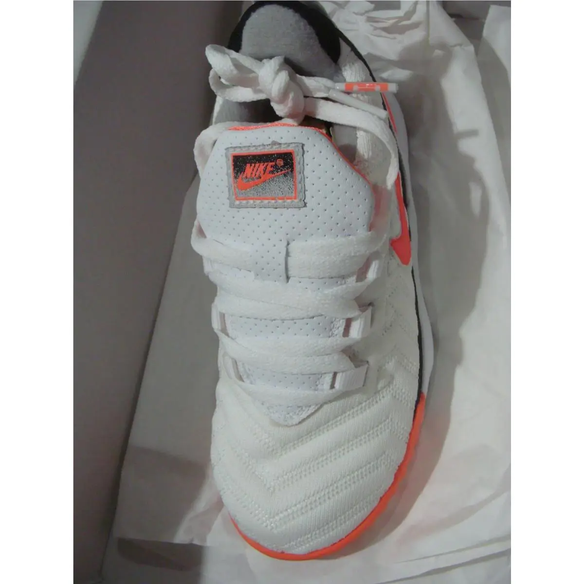 Nike shoes - WHITE/HOT LAVA FLT SILVER 1