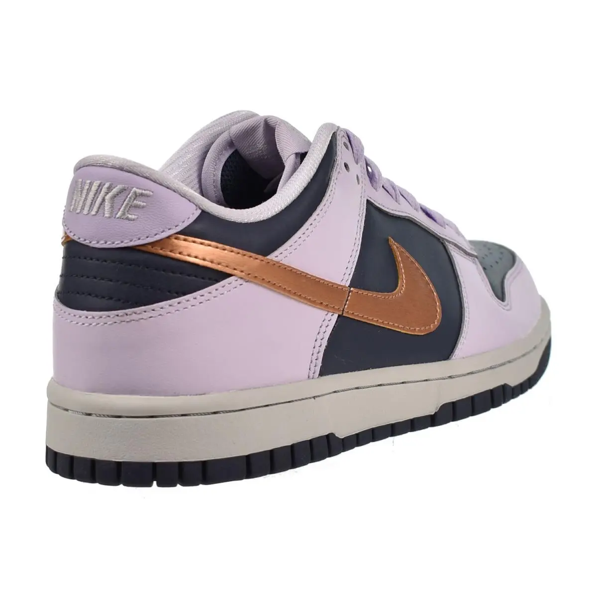 Nike shoes - Copper Swoosh-Navy Purple 1