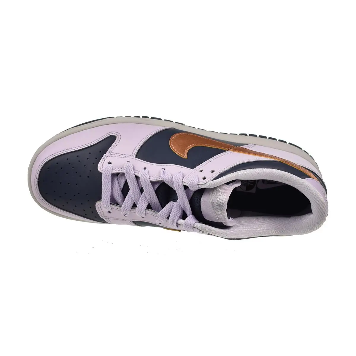 Nike shoes - Copper Swoosh-Navy Purple 3