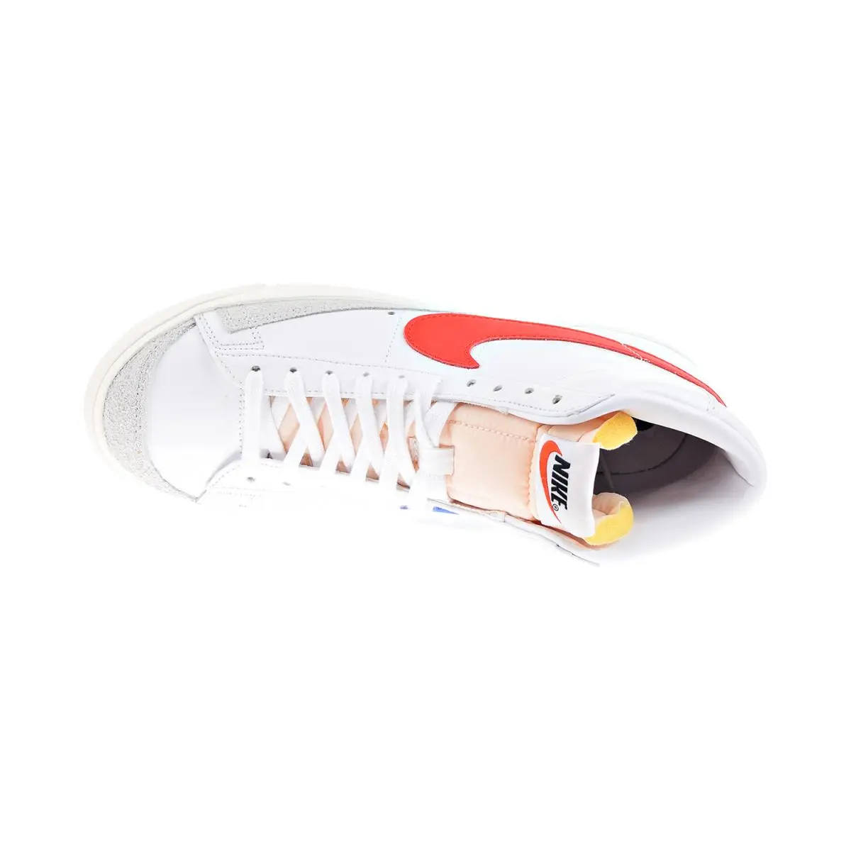 Nike shoes - White-Medium Blue-Sail-Habanero Red 9