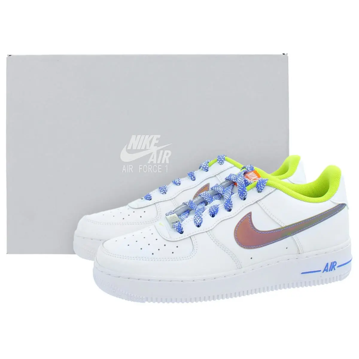 Nike Air Force 1 Low LV8 Youth Sneakers DQ7767 Low Top Shoes Leather Casual