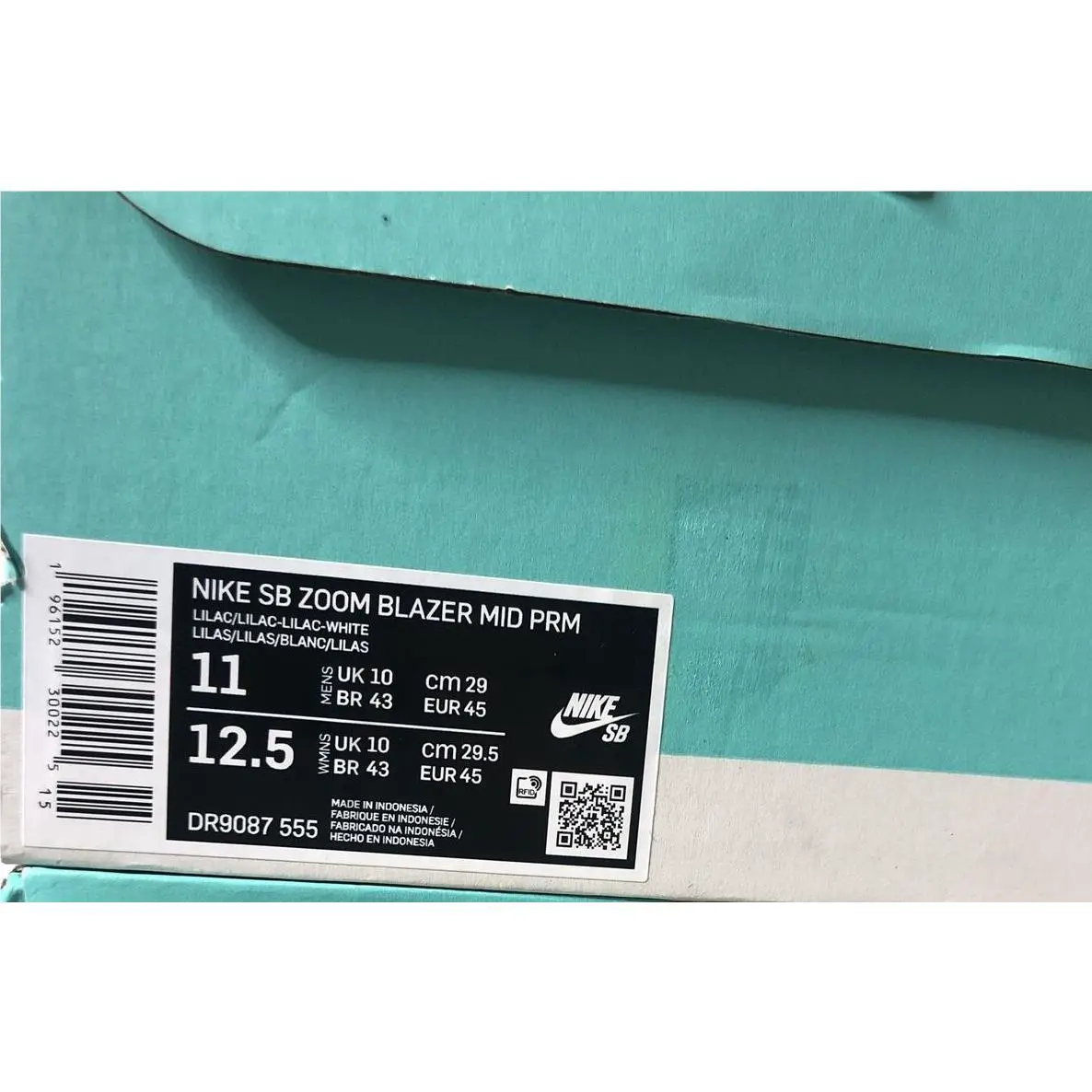 Nike shoes - Nike SB Zoom Blazer Mid - DR9087-555 - Purple 14