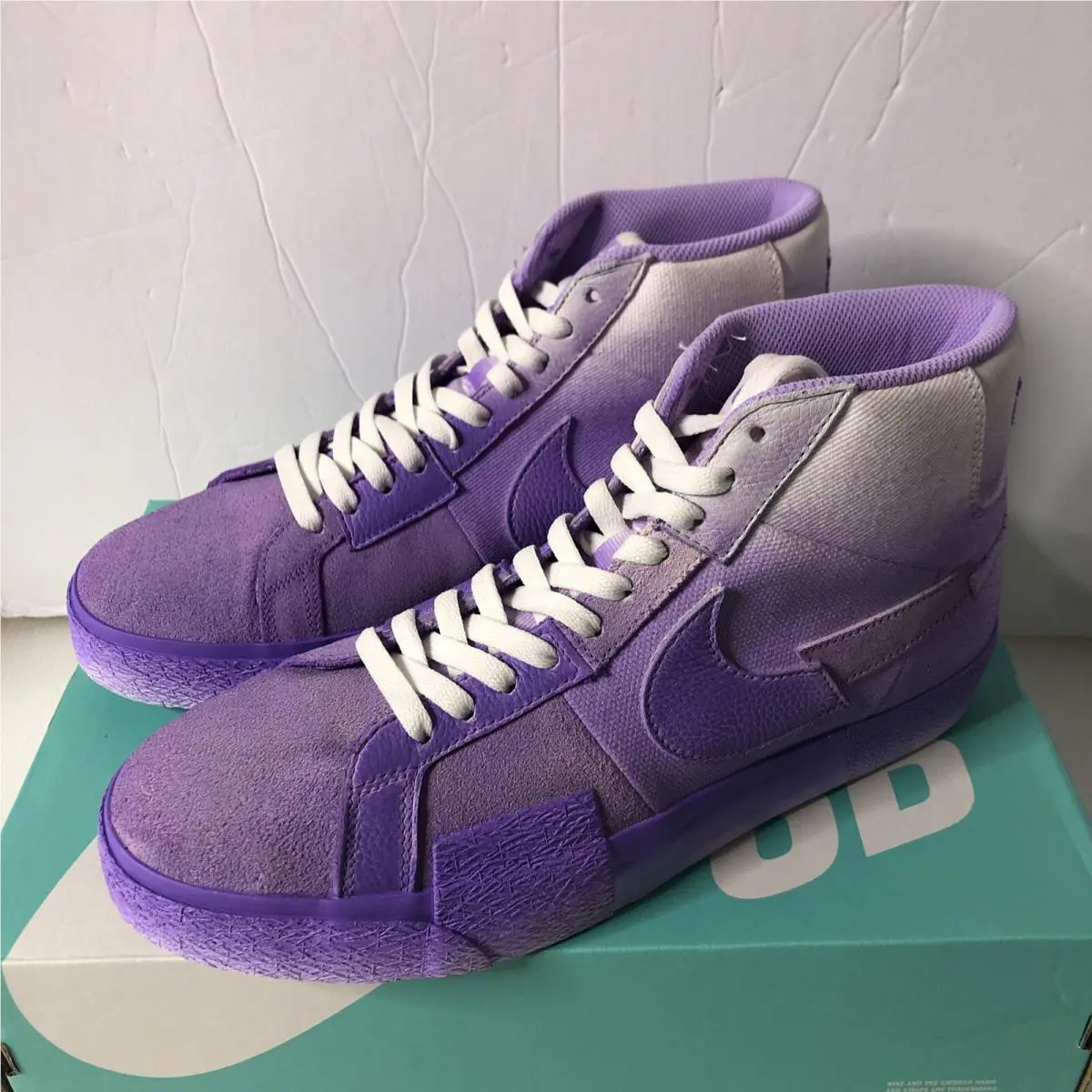 Nike shoes - Nike SB Zoom Blazer Mid - DR9087-555 - Purple 7